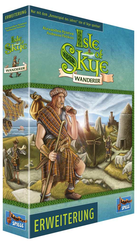 Strategiespiel Taktik Isle of Skye Wanderer 1 Erweiterung 