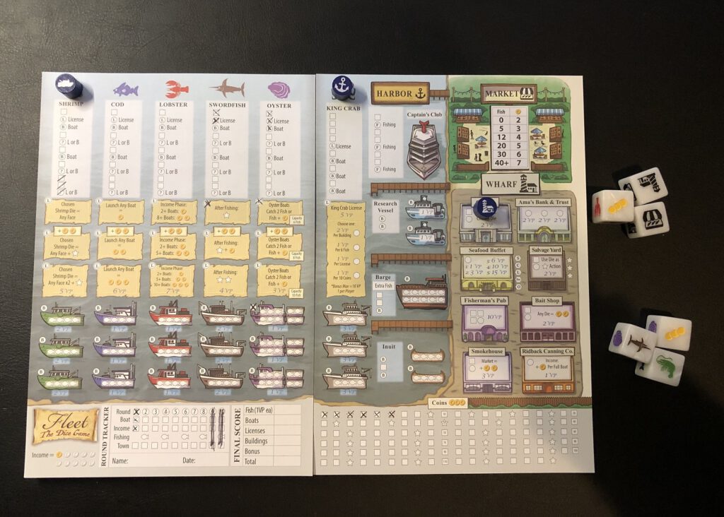 REVIEW Fleet - The Dice Game