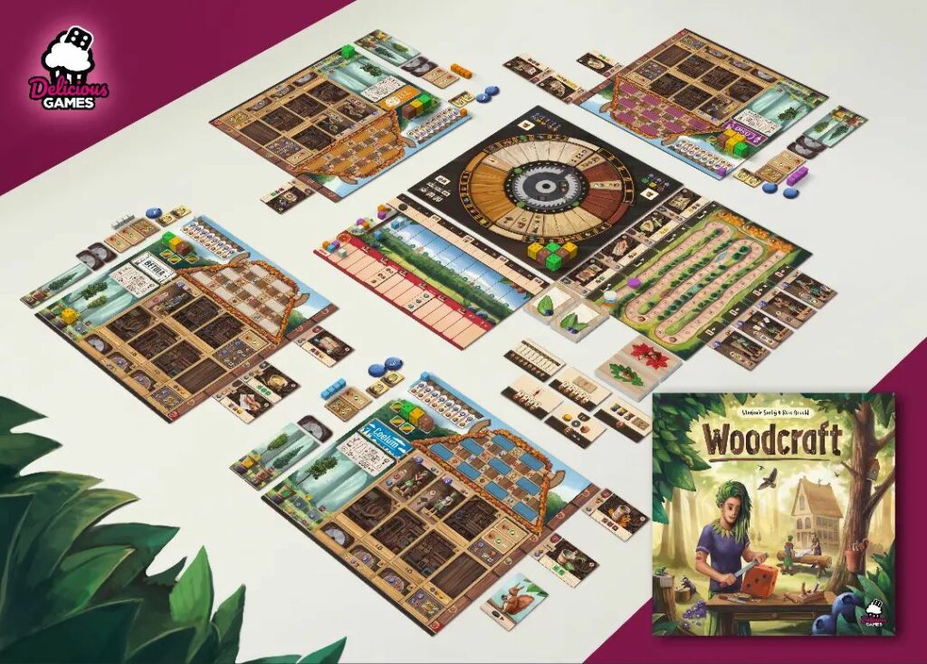 Woodcraft Delicious Games