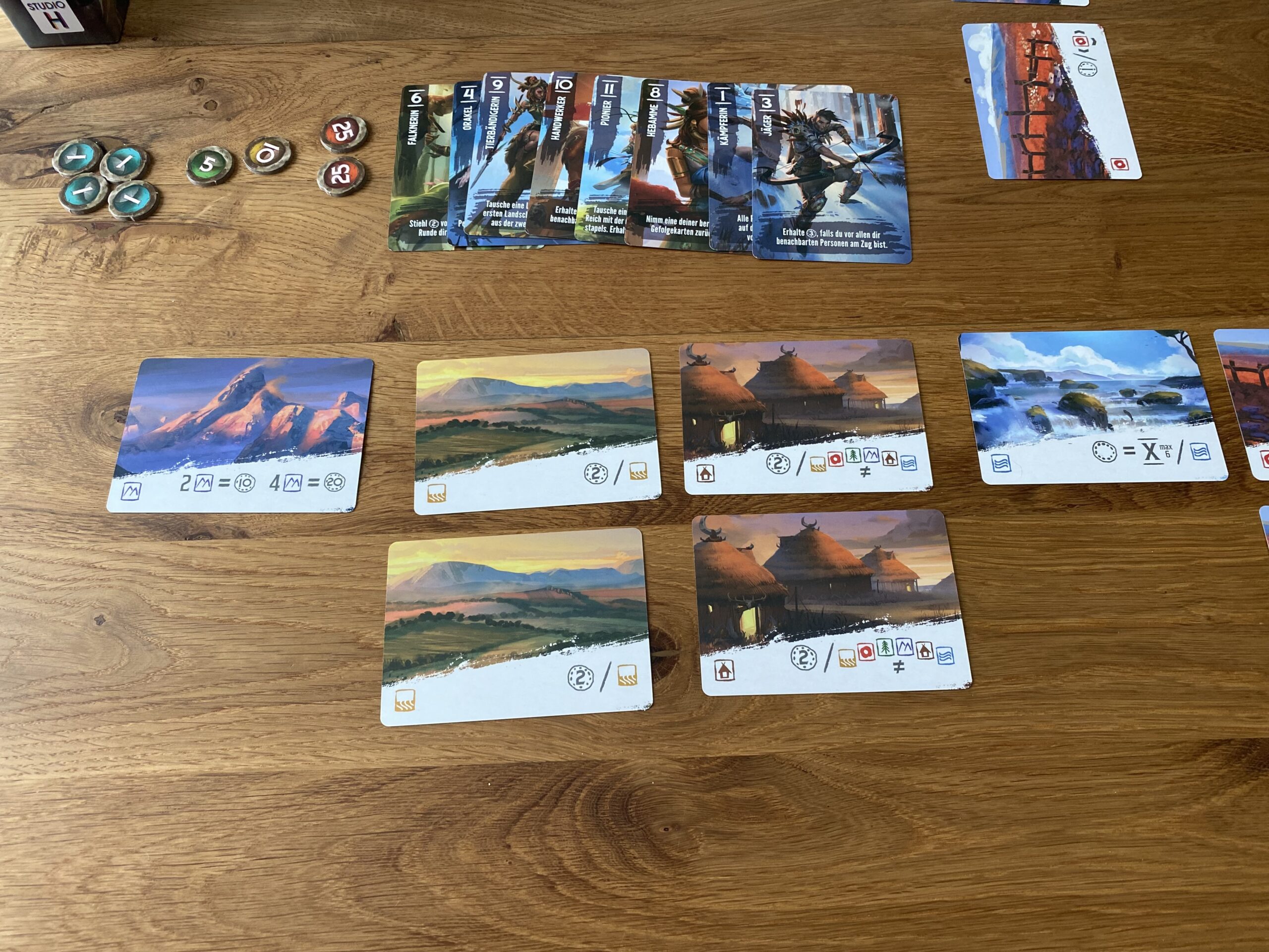 Asmodee Vaalbara Gioco Da Tavolo Strategico Per 2-5 Giocatori - Costruisci Il Tuo Impero Con Carte Paesaggio - Durata 25 Minuti