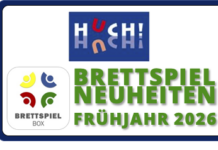 Brettspiel Neuheiten – Frühjahr 2026: HUCH!
