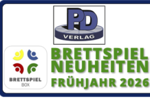 Brettspiel Neuheiten – Frühjahr 2026: PD Verlag