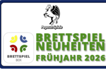 Brettspiel Neuheiten – Frühjahr 2026: Pegasus