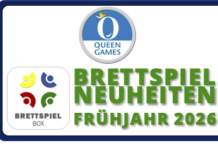 Brettspiel Neuheiten – Frühjahr 2026: Queen Games