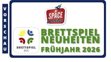 Space Cowboys - Brettspiel Neuheiten Frühjahr 2026 Brettspielbox Vorschau