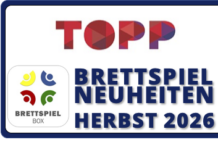 Brettspiel Neuheiten – Herbst 2026: frechverlag / TOPP