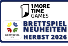 Brettspiel Neuheiten – Herbst 2026: 1 More Time Games
