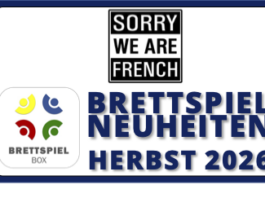 Brettspiel Neuheiten – Herbst 2026: Sorry we are French