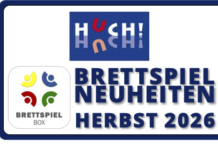 Brettspiel Neuheiten – Herbst 2026: HUCH!
