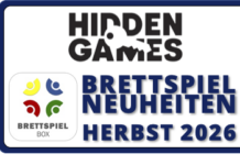 Brettspiel Neuheiten – Herbst 2026: Hidden Games
